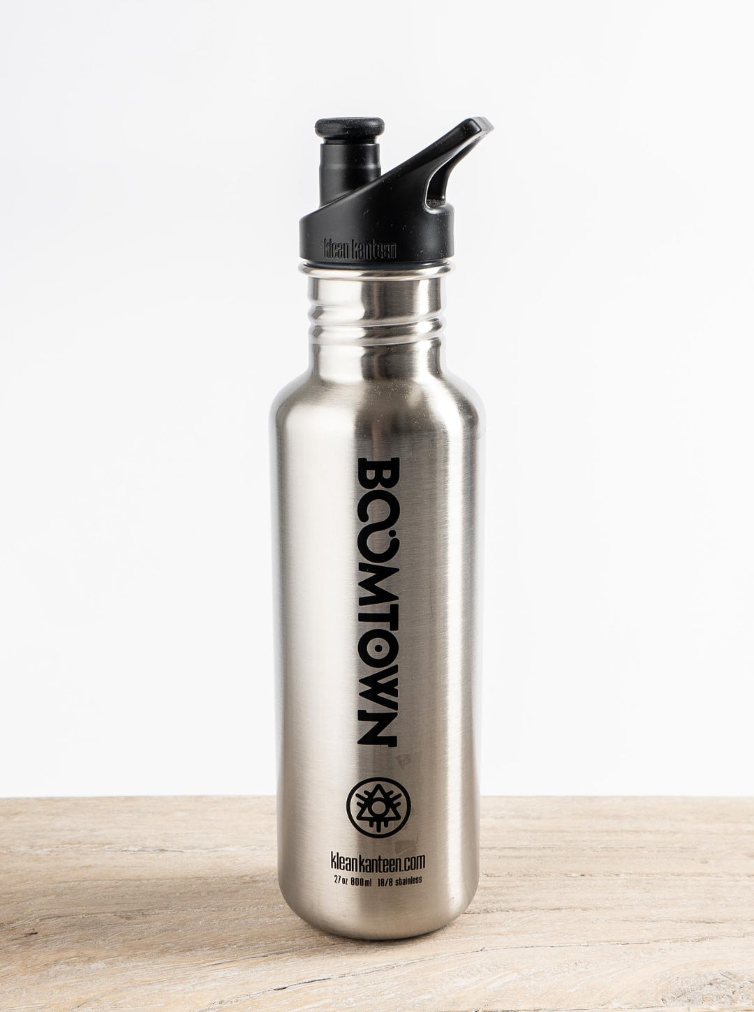 Boomtown Stainless Steel Sports Water Bottle