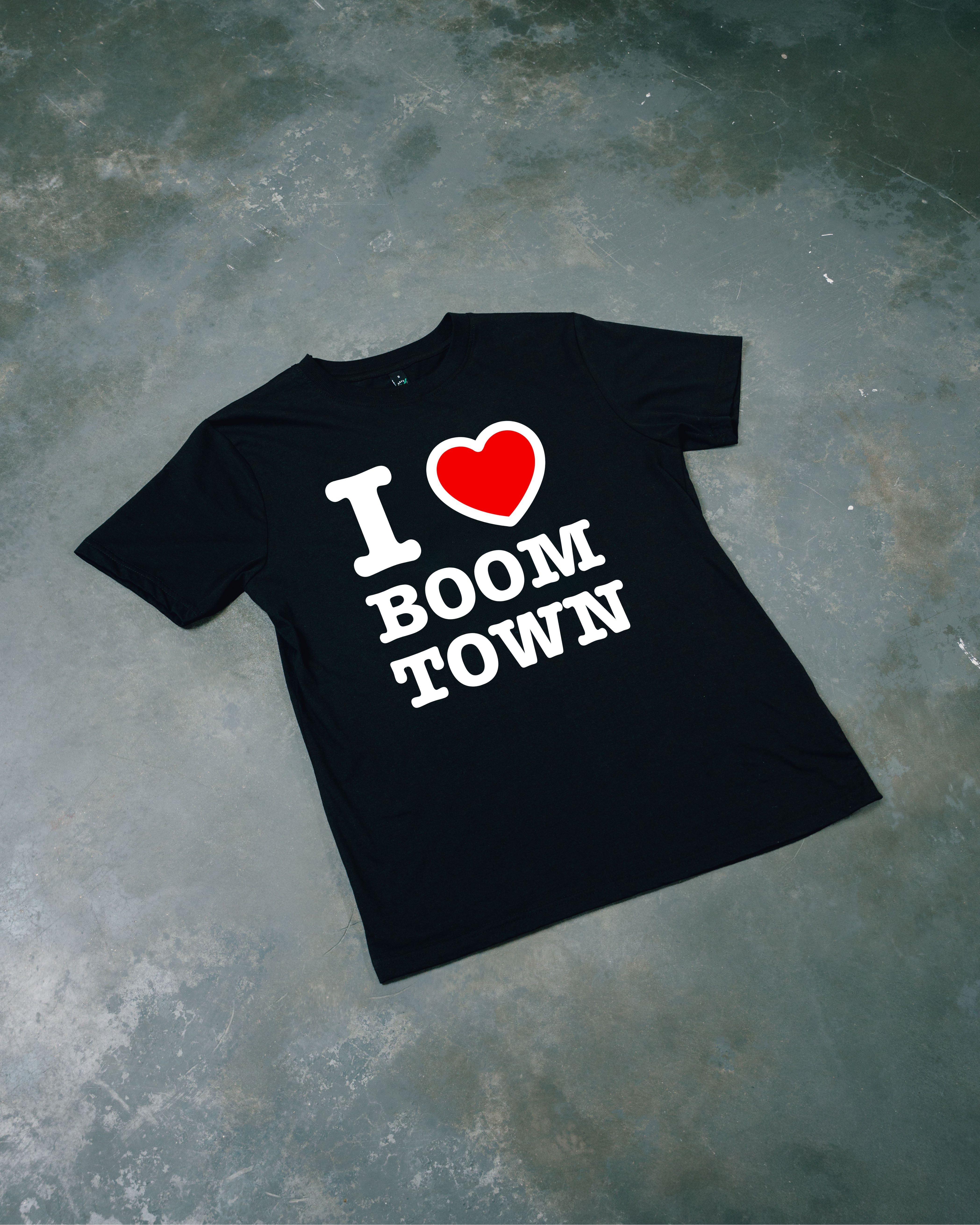 I <3 Boomtown Tee (Black)