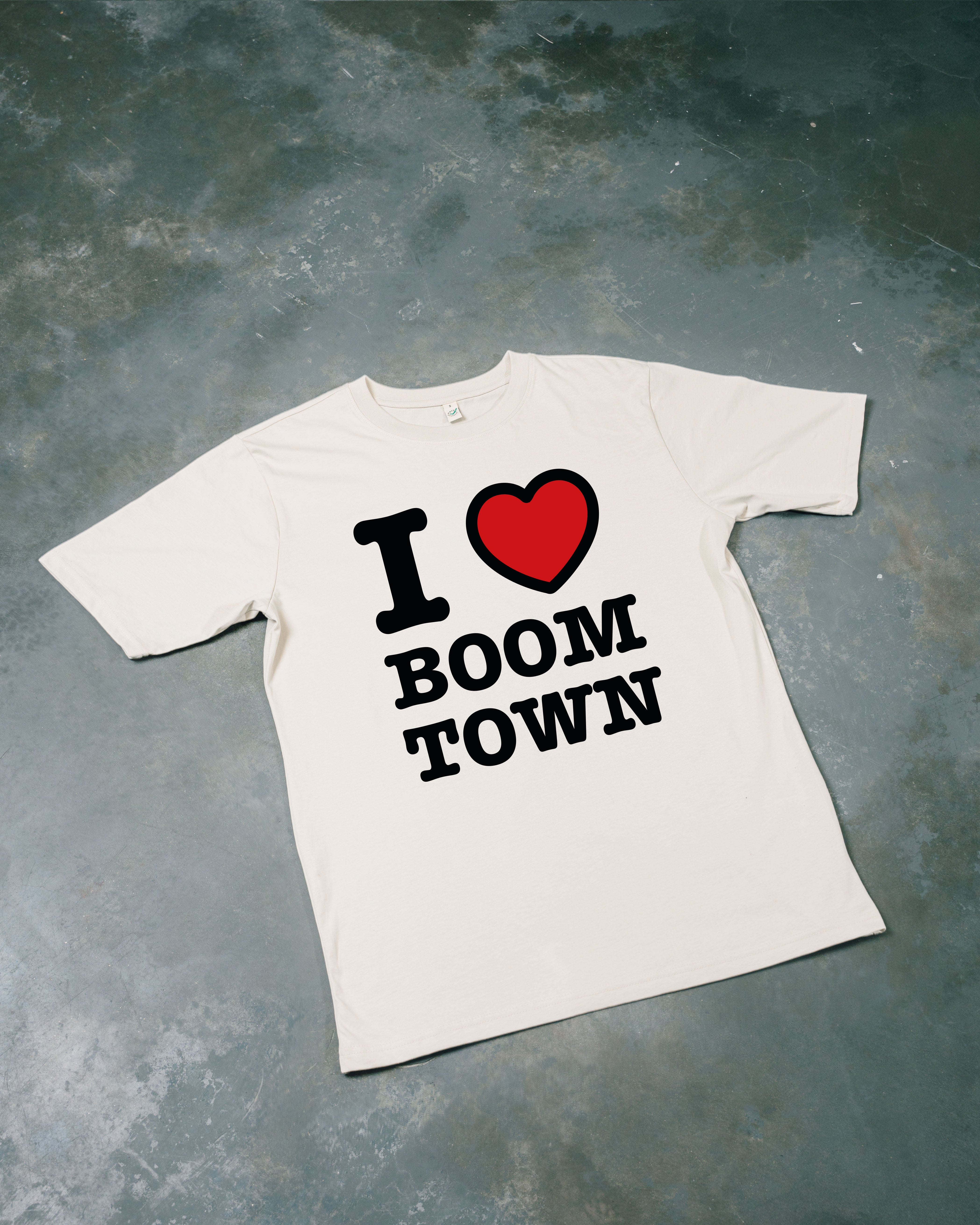 I <3 Boomtown Tee (White)